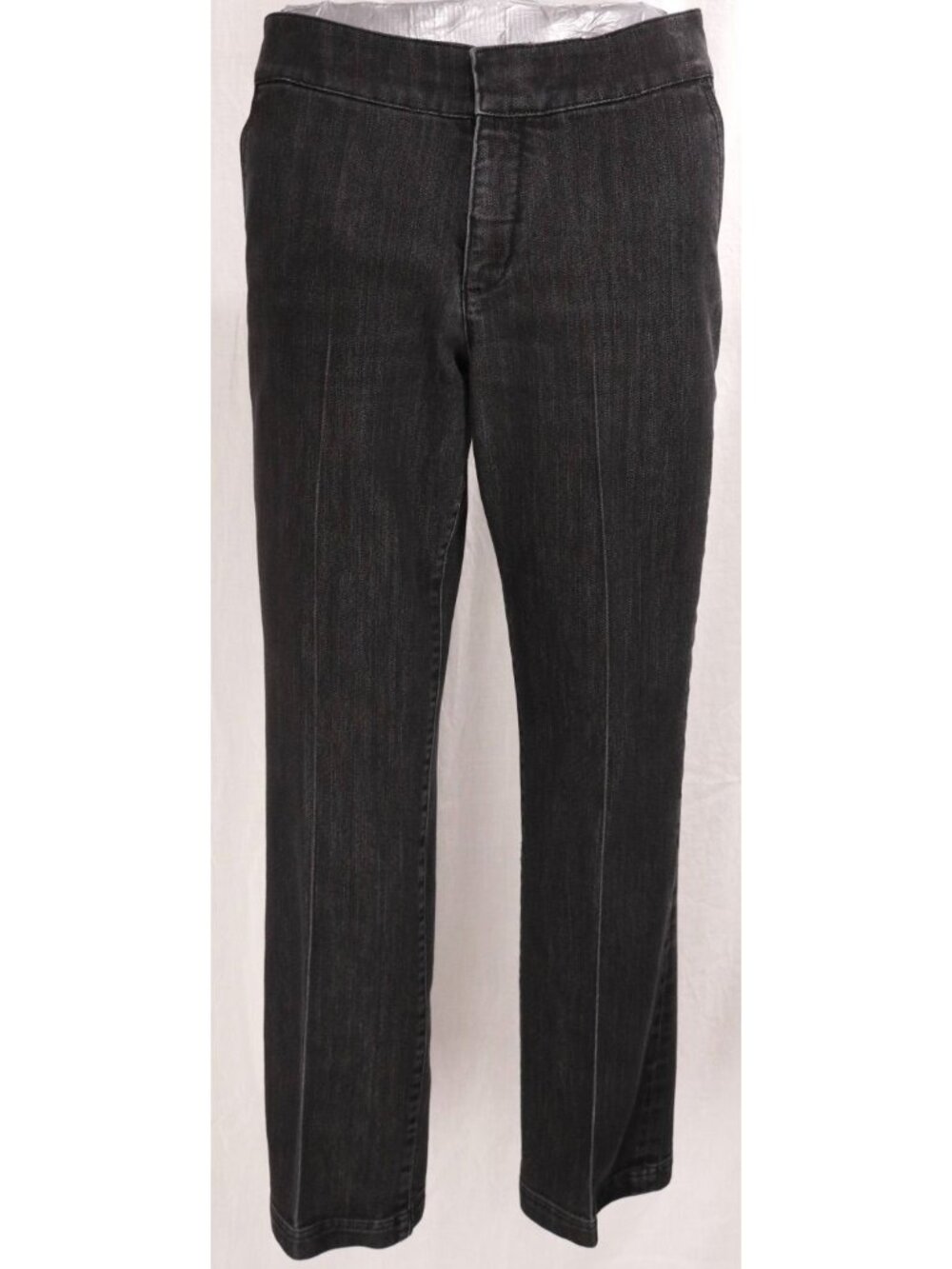 Quiet Luxury Chicos Platinum Jeans Womens 0.5 Reg Black Ultimate Fit Denim VTG - Picture 1 of 10